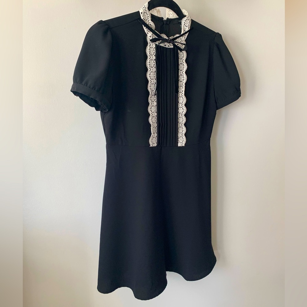 Black and white dress